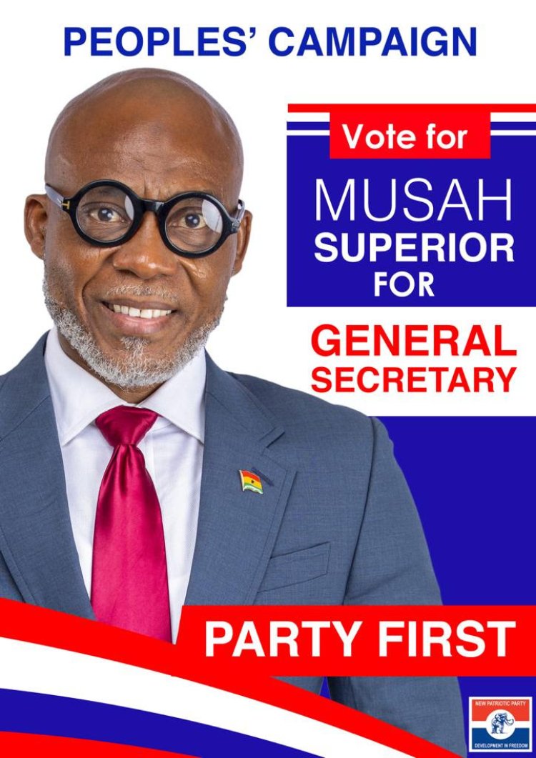Musah Superior Promises GH¢ 10,000.00 Business Capital Package -For Each 4,675 NPP Constituency Executive