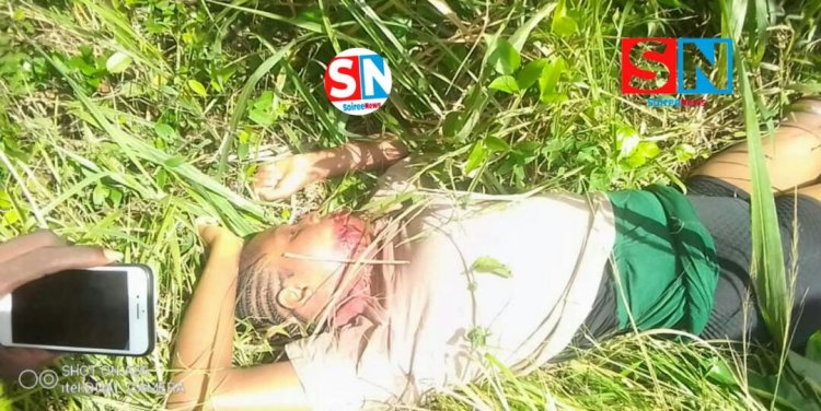 Central Region:Girl Allegedly murdered and dumped at the  road side.