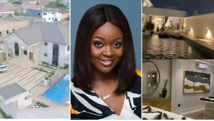 Jackie Appiah Finally Reacts To Controversies Surrounding Mansion.