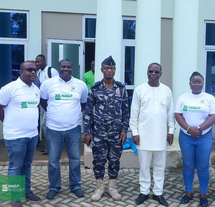NAELP’S National Land  Reclamation Kicks Off In  Atiwa West And Abuakwa  South Districts -As Eastern Regional Minister Calls For Stakeholders Support To End Galamsey