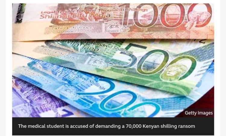 Kenyan student accused of faking kidnap for ransom