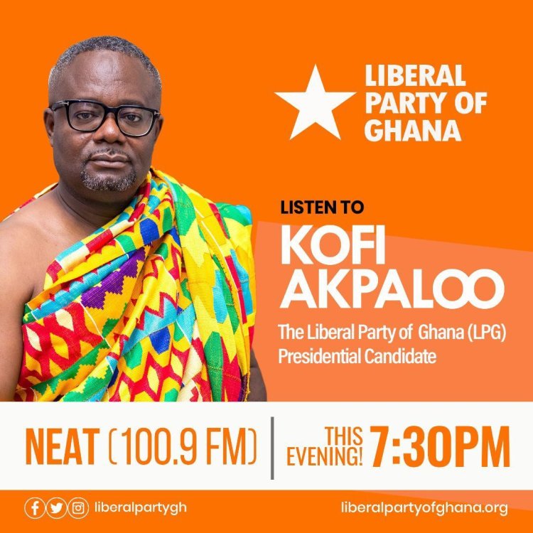 Ghanaians Must Vote  For Me In 2024 To Solve  Economic Crisis— Kofi Akpaloo