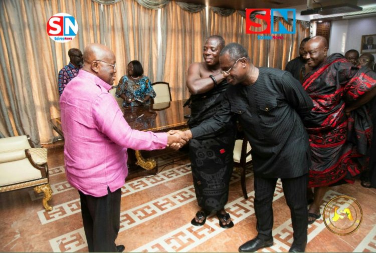 Dr. Siaw Agyepong Formally Invites  Akufo-Addo, Bawumia  To His Late Father’s Funeral
