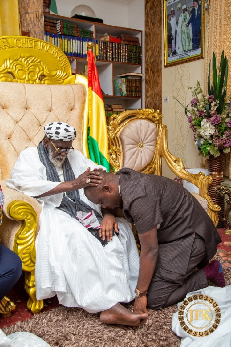 National Chief Imam blesses NPP'S General Secretary for a successful tenure