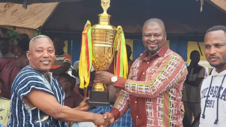 Wenchi: Akrobi crowned winners of Awhenekoko inter community football gala
