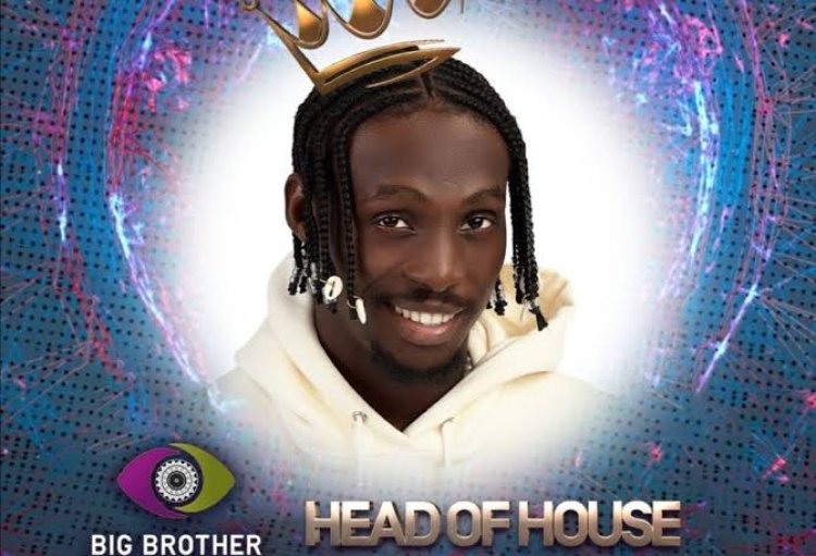 BBNaija 2022: Eloswag Emerges First Head Of House