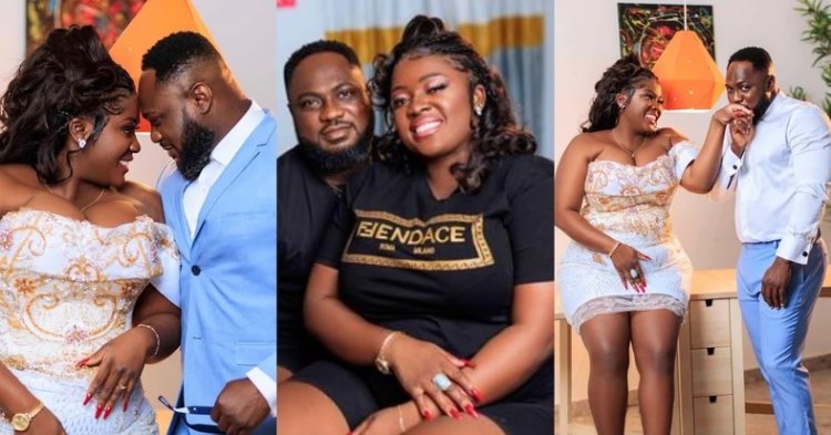 Tracy Boakye Flaunts Her Husband To Be Ahead Their Wedding