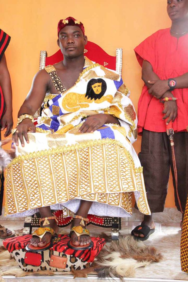 Nana Okogyedom Safo Kantanka Atta  IX Drops Bombshell! -Threatens That Gomoa Dominase Would Be Pulled Out From Akyempim Traditional Council