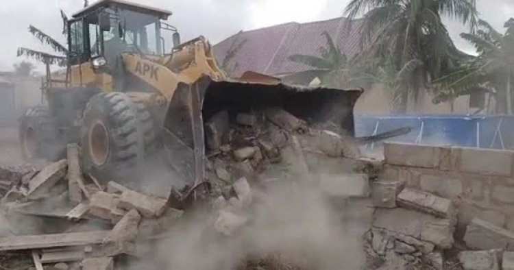 Tension Brews In Dansoman -Over Demolition Of Apostolic Movers and Shakers Chapel Building  -AMA Accuses the church for operating without license
