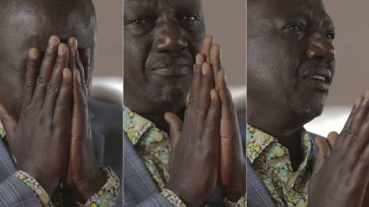 Kenyans react over deputy president's teary moment