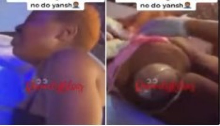 It's Painful, My Backside I Hurting, Lady Undergoing Butt Enlargement Cries Out