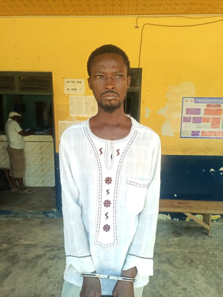 Breaking news   Central Region; Wicked  man arrested  for an attempt to poison a whole community.