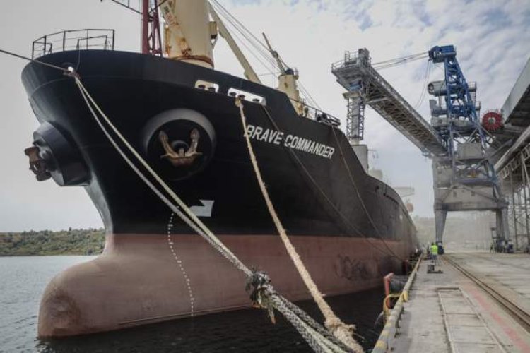 UN ship leaves Ukraine with grain for Ethiopia