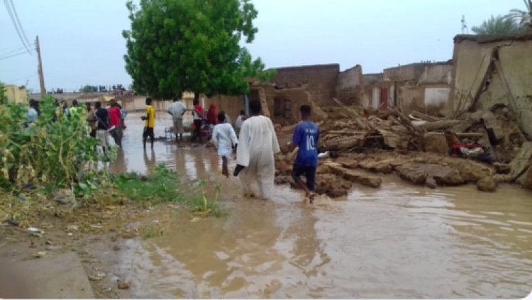 Heavy Downpour  Displaces Residents  In Jaman North District  -Road Contractor Stand Accused