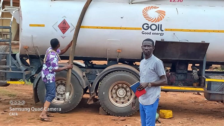 Dormaa West farmers have received  4500Ltrs of premix fuel for spraying  of capsids on Cocoa farms