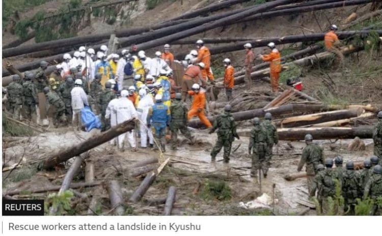 Japan storm: Nine million people told to evacuate as super typhoon Nanmadol hits