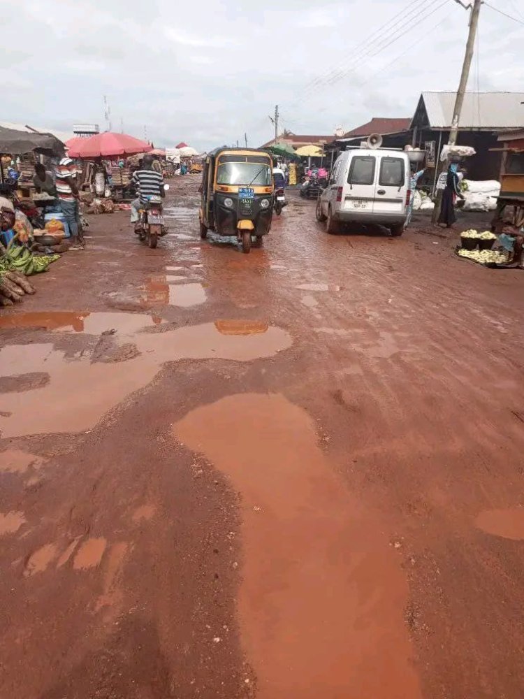 The poor condition of our market is highly affecting effective trading - Sampa Market women Laments.