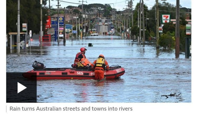 Australia floods: Three states issue evacuation orders after heavy rain