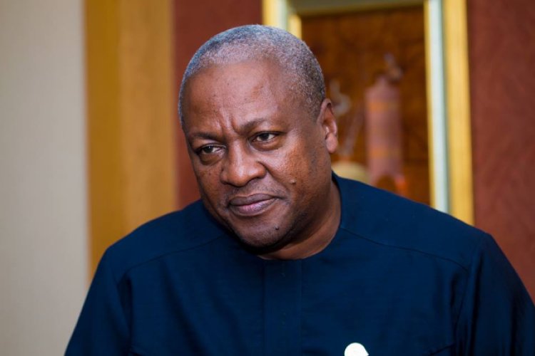 Mahama Reacts To Viral Video Of Kasoa Man Who Was Electrocuted On A High Tension Pole