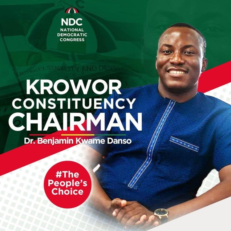 Dr Benjamin Kwame Danso Wins Krowor NDC Chairmanship Slot