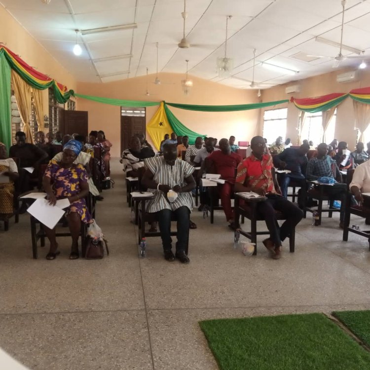 Bring Ideas That Would Accelerate Sustainable Growth And Development -Kwahu-Afram Plains North DCE Urges Stakeholders And Assembly Members