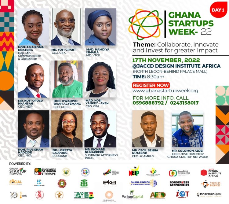 Ghana Start-up Week To Commence On Thursday 17