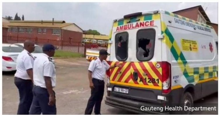 South African mob kills patient inside ambulance
