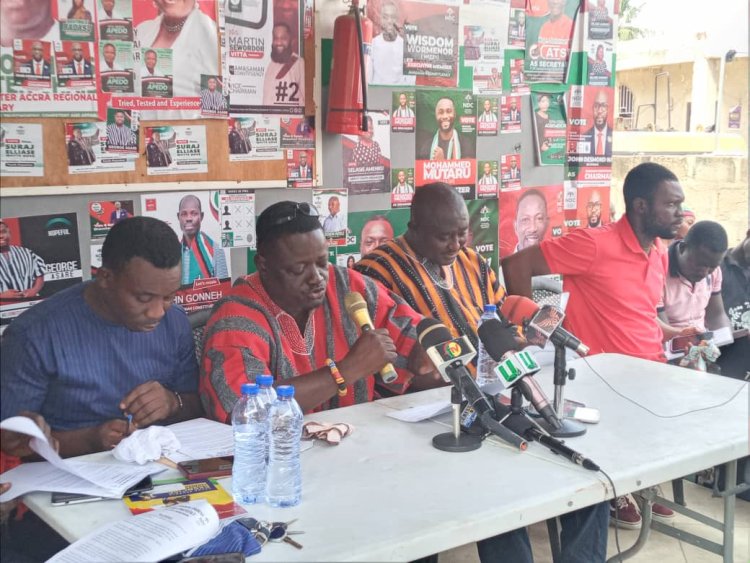 NDC Boys Raise Red Flag Over Division In The Party At Amasaman