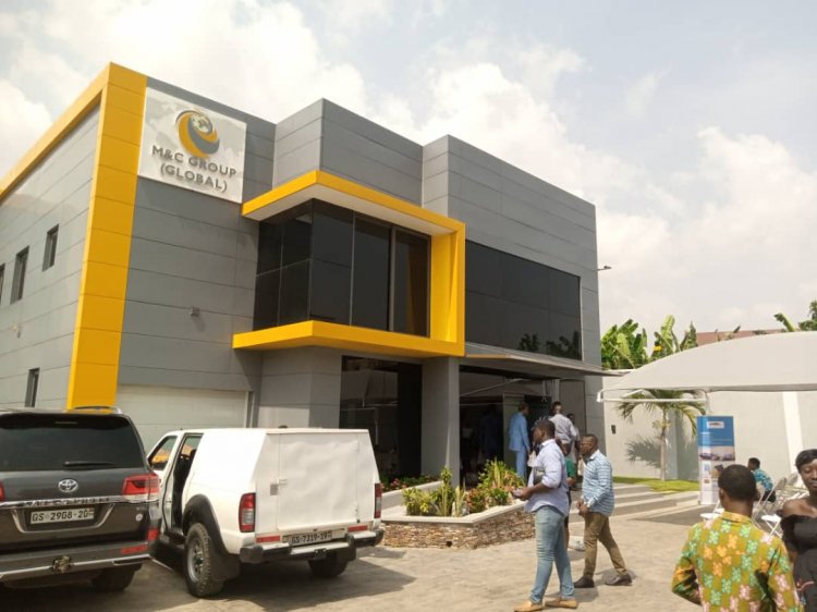 M&C Group Global Has Commissioned New Ultra-Mordern Headquarters  In East Legon-After 15 Years Of Establishment