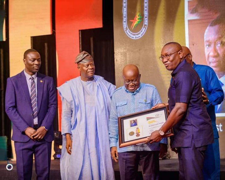 President Akufo-Addo Presents Head of State Awards To Dr. Ernest Ofori Sarpong 