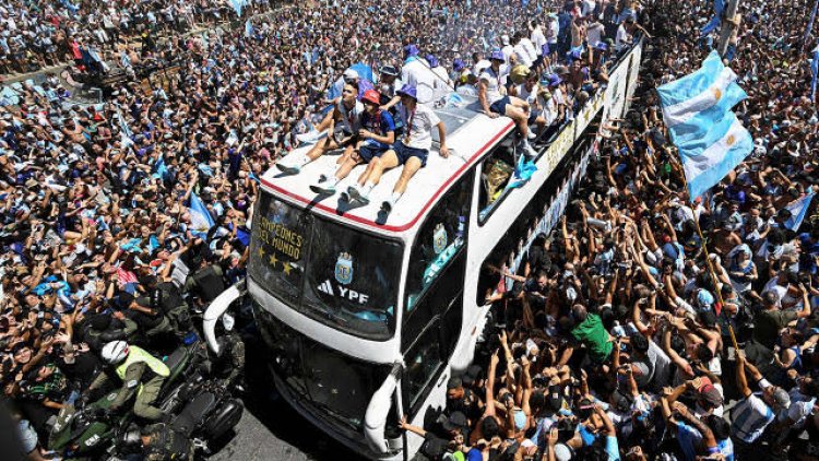 2022 World Cup: Argentina’s World Cup Parade Suspended After Ugly Incident