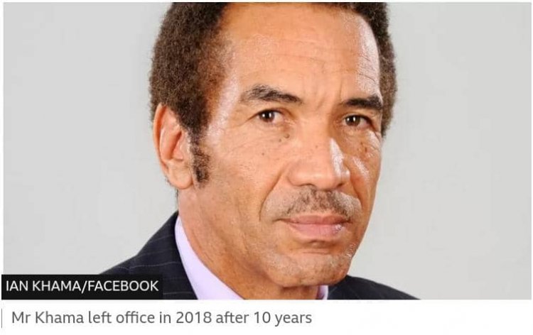 Ian Khama: Botswana issues arrest warrant for former president