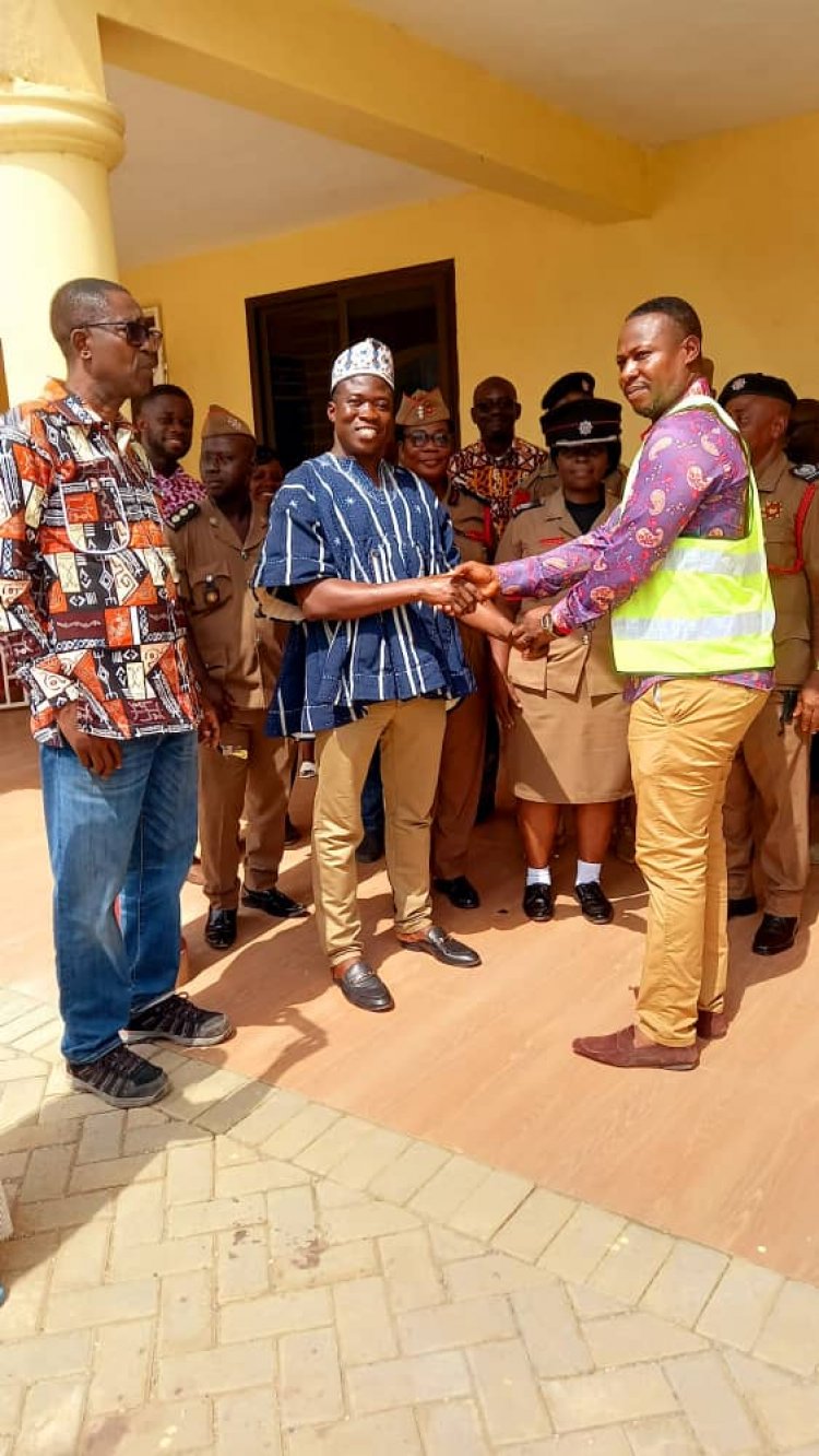 Anyaa Gets New Fire Service Station as Municipal Chief Executive Hands Over Facility.