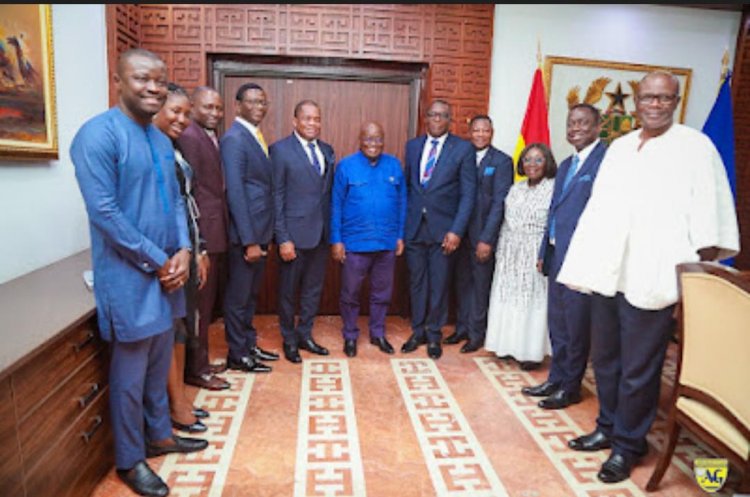 Delegation Of General Superintendent of Assemblies Of God Visits President Akufo-Addo 