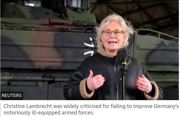 Christine Lambrecht: German defence minister resigns after blunders