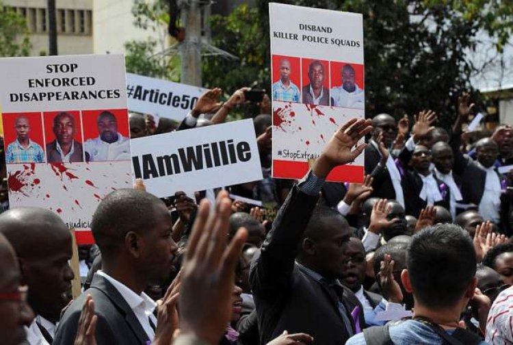 Policemen due for sentencing for Kenyan lawyer's murder
