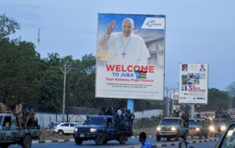 Pope heads to South Sudan for first visit
