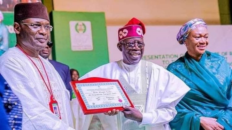 2023 Election Results: 'Certificate Of Return Like World Cup Trophy' – Tinubu