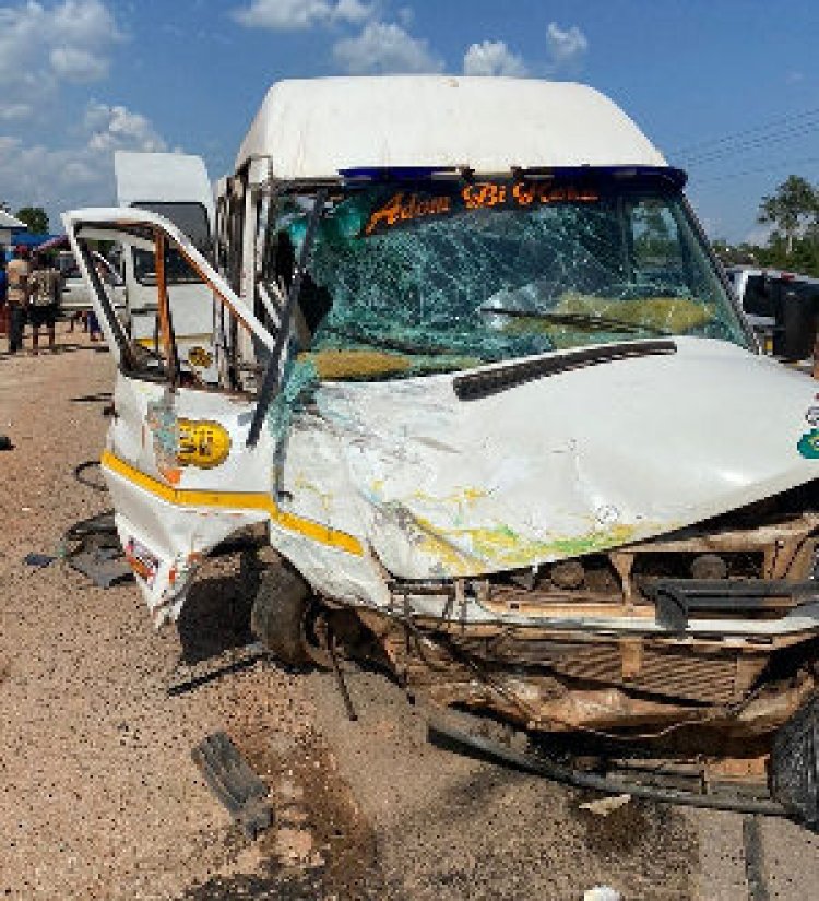 Two lives lost in head-on collision at Wassa Japa