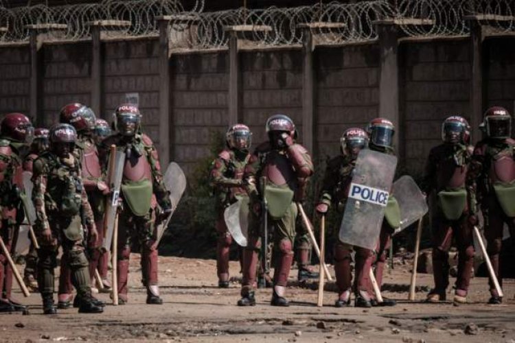 Heavy police presence amid Kenya protests