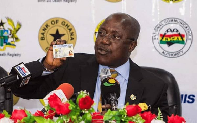 NIA completes printing backlogs Ghana Cards