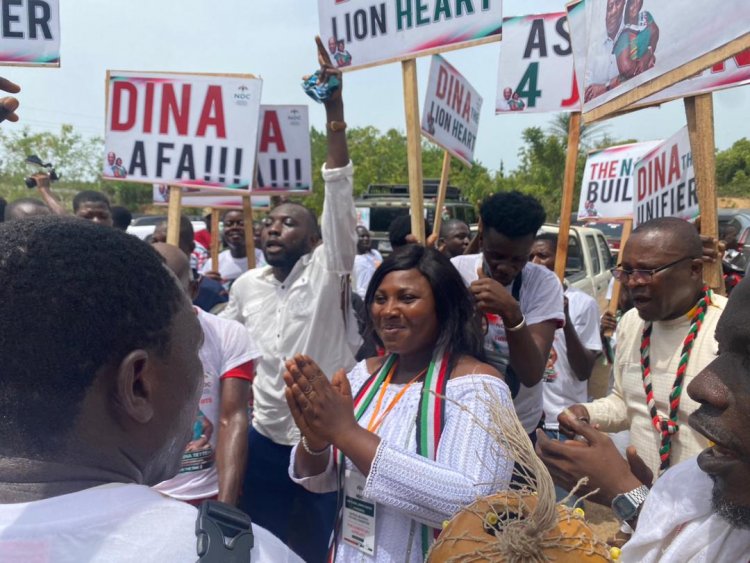Your Performances Are Poor, Give Way For NDC To Win Awutu Senya East Seat To Develop The Area -Dina Tetteh Sends Strong Message To Hawa Koomson