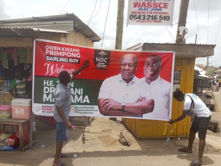 Mahama Calls For United Front To Snatch Lower West Akim Parliamentary Seat From NPP In The 2024 General Elections