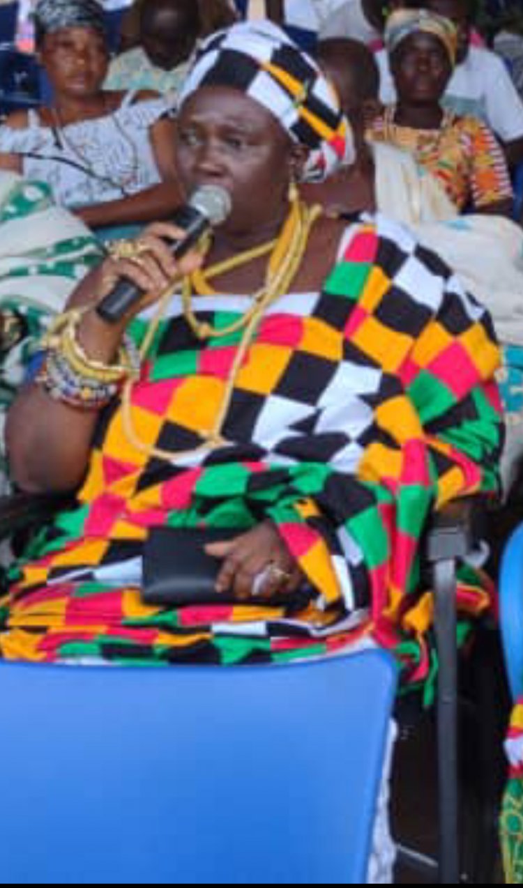Dzemeni Paramount Queenmother demands  compensation for displaced residents, development projects