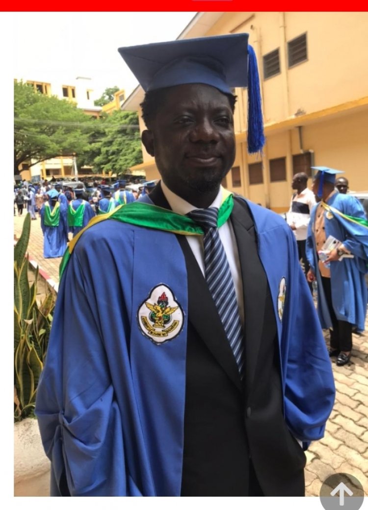 Kumawood actor Bill Asamoah earns a master's degree and vows to use his expertise in films .