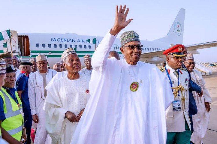 President Buhari Returns To Nigeria After 8-Day Visit To Saudi Arabia