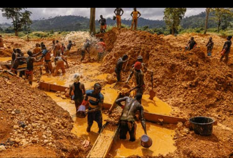 Galamsey menace , the echoes of galamsey in Ghana
