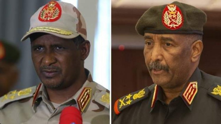 The two generals at war over Sudan