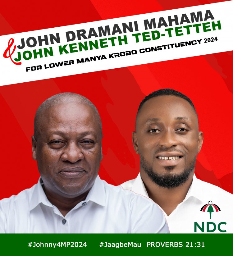 NDC Lower Manya Krobo Parliamentary Hopeful,Kenneth Ted-Tetteh Outlines Vision To Delegates & Members