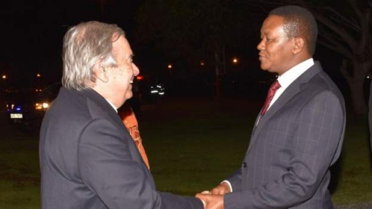 UN chief arrives in Kenya to assess Sudan crisis